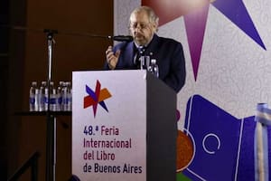 Alejandro Vaccaro, una voz del mundo editorial que sacudió la Feria con un discurso altisonante