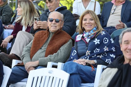 Alejandro y Bettina Bulgheroni, infaltables en la final de Tortugas