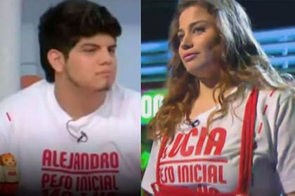 Alejandro y Lucia fueron participantes del reality (Foto captura video)