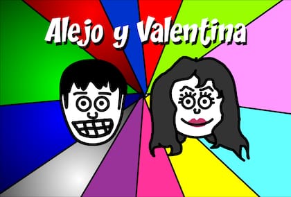 Alejo y Valentina comenzó a emitirse por la propia página web de Alejandro Szykula, su creador (Foto: Alejandro Szykula)