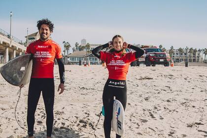 Alelí escribió en su cuenta de Instagram: "Gracias papá por dedicarte a mi desarrollo en el deporte y con orgullo representar a Puerto Rico"