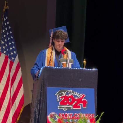 Alem Hadzic fue el encargado del discurso de cierre