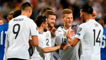 Alemania aplastó a San Marino