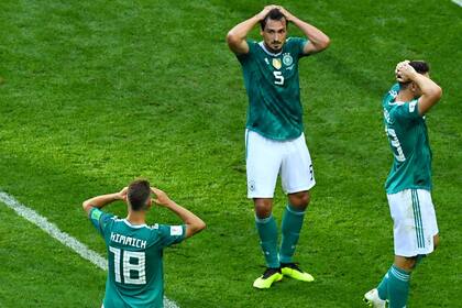 Alemania quedo fuera del Mundial