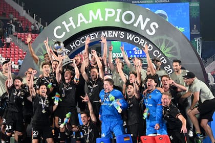 Alemania se consagró campeona del mundo; su último título importante había sido en el Campeonato Europeo de 2013