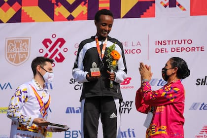 Alene ganó 12 de 27 maratones