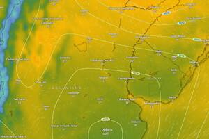Alerta amarilla en tres provincias para el domingo 8 de diciembre