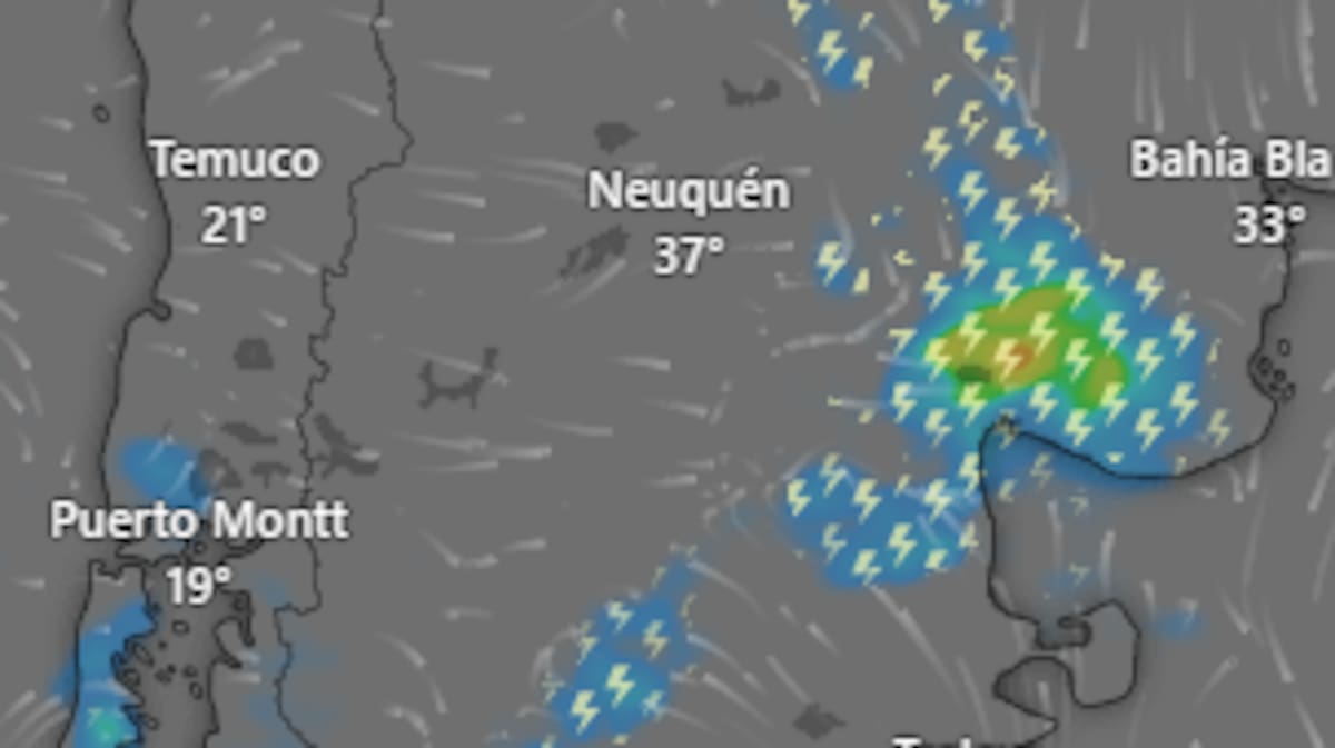 Hay alerta amarilla por tormentas, lluvias y vientos para este miércoles 21 de enero: las provincias afectadas