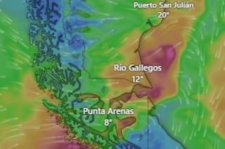 Emiten una alerta amarilla por vientos para este domingo