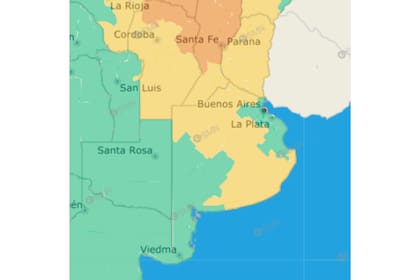Alerta amarilla: qué dijo el SMN