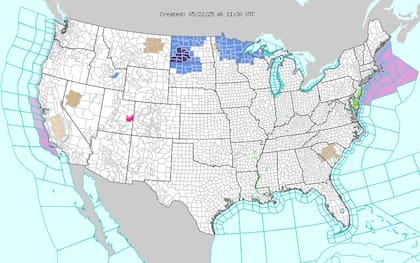 Alerta por heladas en Dakota del Norte: temperaturas caerán a -1.1°C (30°F)