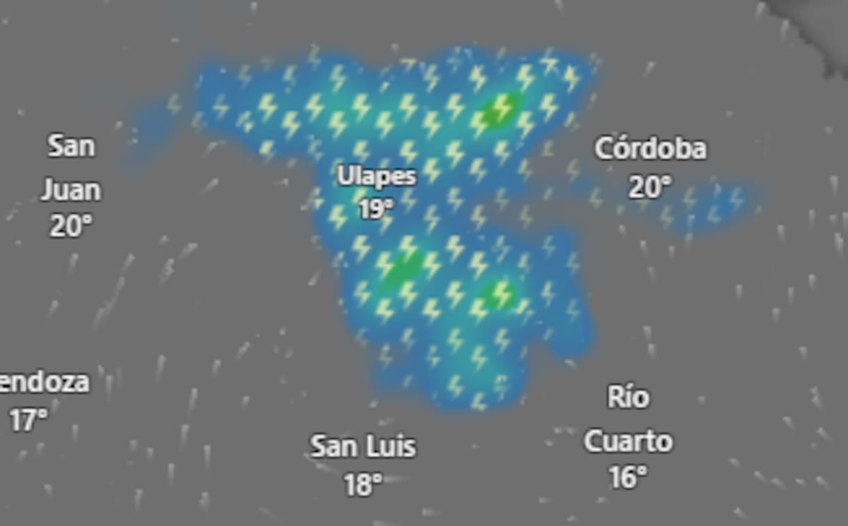 Hay alerta amarilla por tormentas para este miércoles 25 de febrero: las provincias afectadas