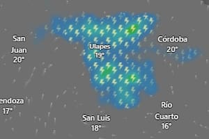 Emiten una alerta amarilla por tormentas para este miércoles