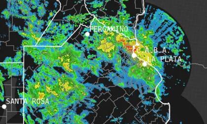 Alerta por tormentas y fuertes lluvias en Buenos Aires
