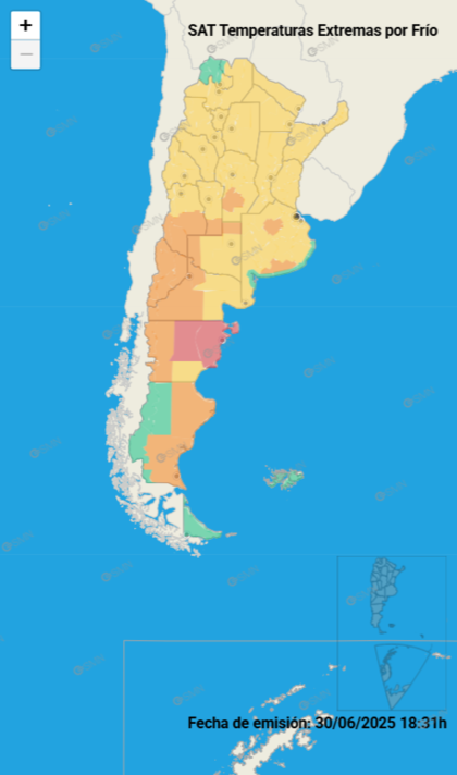 Alerta temprana el primero de julio