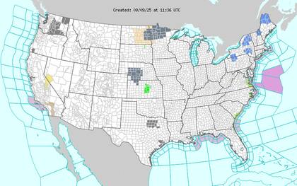 Alertas de calidad del aire afectan al noroeste por humo de incendios forestales