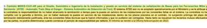 Alertas de peligro sobre los trenes