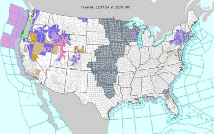Alertas de viaje: la niebla densa afectará la visibilidad y la seguridad en las carreteras del centro del país