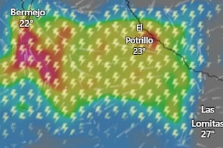 Emiten alertas naranja y amarilla por lluvias, tormentas y viento para este domingo