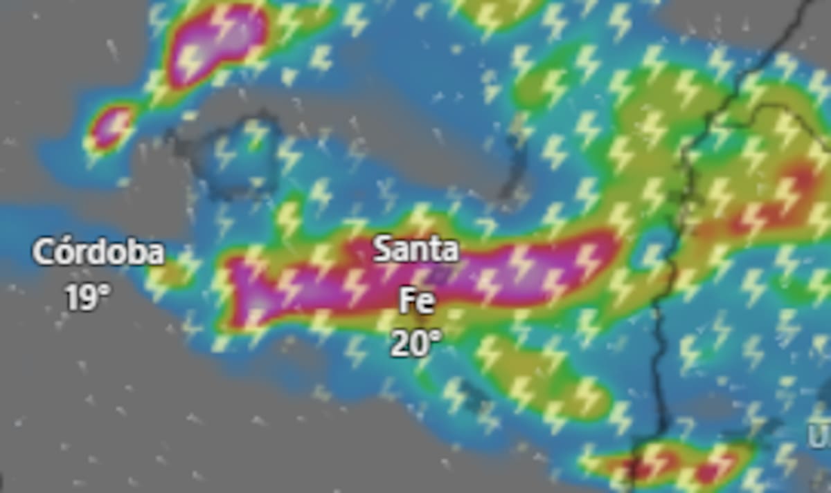 Hay alerta naranja y amarilla por tormentas para este jueves 12 de febrero: las provincias afectadas