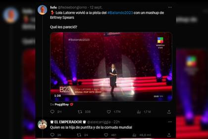 Alex apuntó contra Lola Latorre y sus padres (Captura Twitter)