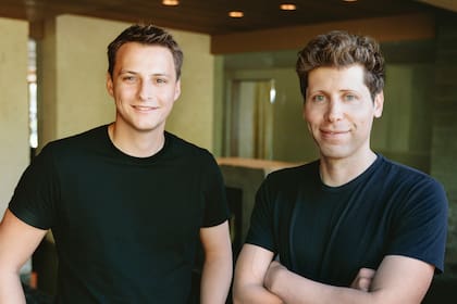 Alex Blania y Sam Altman son los cofundadores del proyecto Worldcoin
