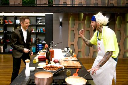 Alex Caniggia en MasterChef Celebrity - Segunda temporada