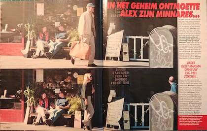 "Alex conoció a su amante en secreto"...