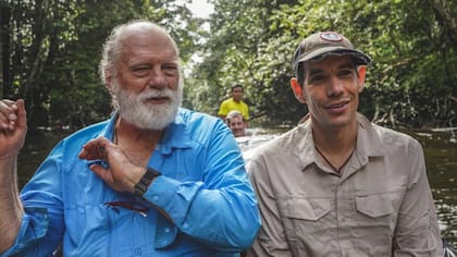 Alex Honnold y Bruce Means protagonizaron un documental donde recorren el Amazonas en busca de encontrar especies animales desconocidas