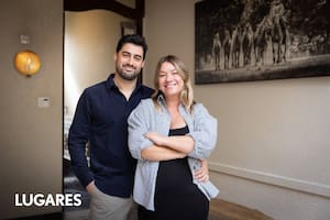 Alex Pels y Danielle Jenster en Fogón.