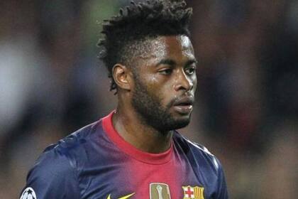Alex Song, ex compañero de Messi en Barcelona y echado de Sion