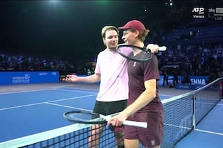 ¿Hacerle un ace sacando de abajo al 2 del mundo? Las locuras de un personaje irreverente del tenis