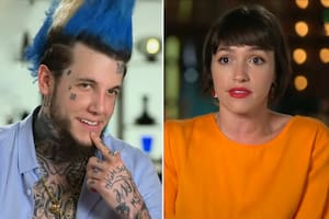 MasterChef Celebrity: el gesto ofensivo de Alex Caniggia a Candela Vetrano