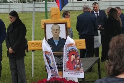 Alexander Kislinsky, francotirador ruso que fue asesinado por los ucranianos