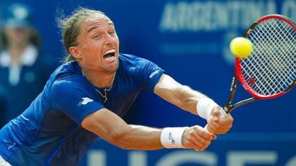 Alexandr Dolgopolov, en acción.