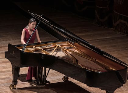 Alexandra Dovgan se llevó una cálida ovación del público