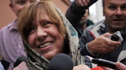 Alexievich describe la reacción en Minsk ante su premio Nobel como "maravillosa"