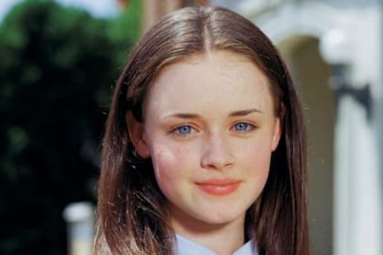 Alexis Bledel, cuando era la joven Rory de Gilmore Girls