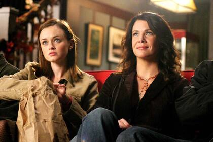 Alexis Bledel, ex de Ventimgilia, y Lauren Graham en el revival de Gilmore Girls para Netflix