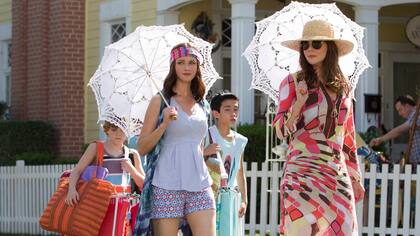 Alexis Bledel y Lauren Graham en el episodio "Verano" de Gilmore Girls: A Year in the Life