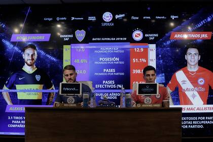 Alexis, en Boca, y Francis, en Argentinos, se enfrentan por el liderazgo del torneo