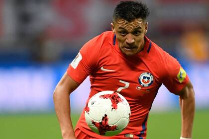 Alexis Sánchez, figura de la selección chilena