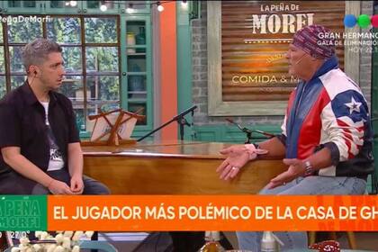 Alfa le contó a Jey Mammon los pormenores de su encuentro con Robert Pattinson; "Soy el hombre más famoso de la Argentina", le dijo al actor