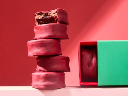 Alfajores de frambruesa de Duhau Pâtisserie