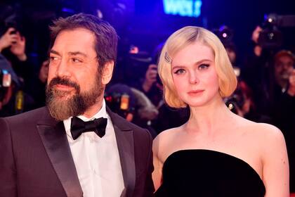 Javier Bardem junto a Elle Fanning, que hacen de padre e hija en el film de Sally Potter