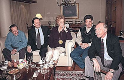 Alfonsín, Terragno, Fernández Meijide, Alvarez y De la Rúa, juntos en 1997