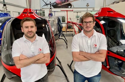 Alfonso Cicaré (izq.) y Juan Manuel Cicaré (der.) forman parte del corazón de la empresa. Hoy continúan el legado de su papá