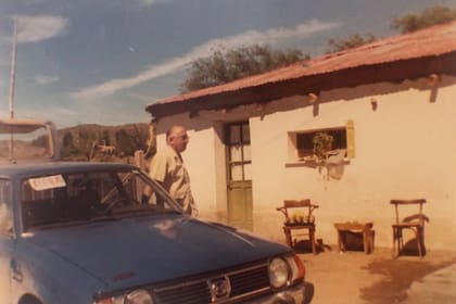 Alfonso Creide, abuelo de Lorena y pionero en la zona.