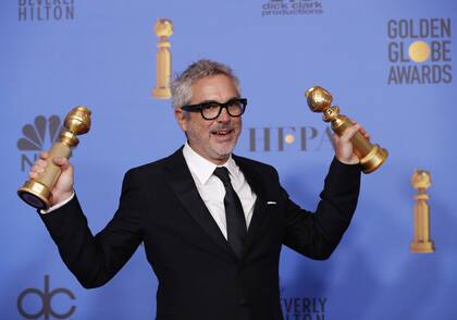 Alfonso Cuarón se quedó con el premio a película extranjera y director