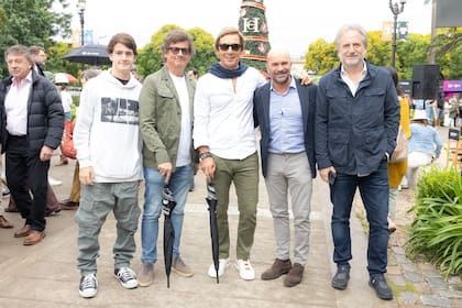 Alfonso Lanusse, Gabriel Martino, Alejandro Gravier, Amador Sánchez y Tato Lanusse.

